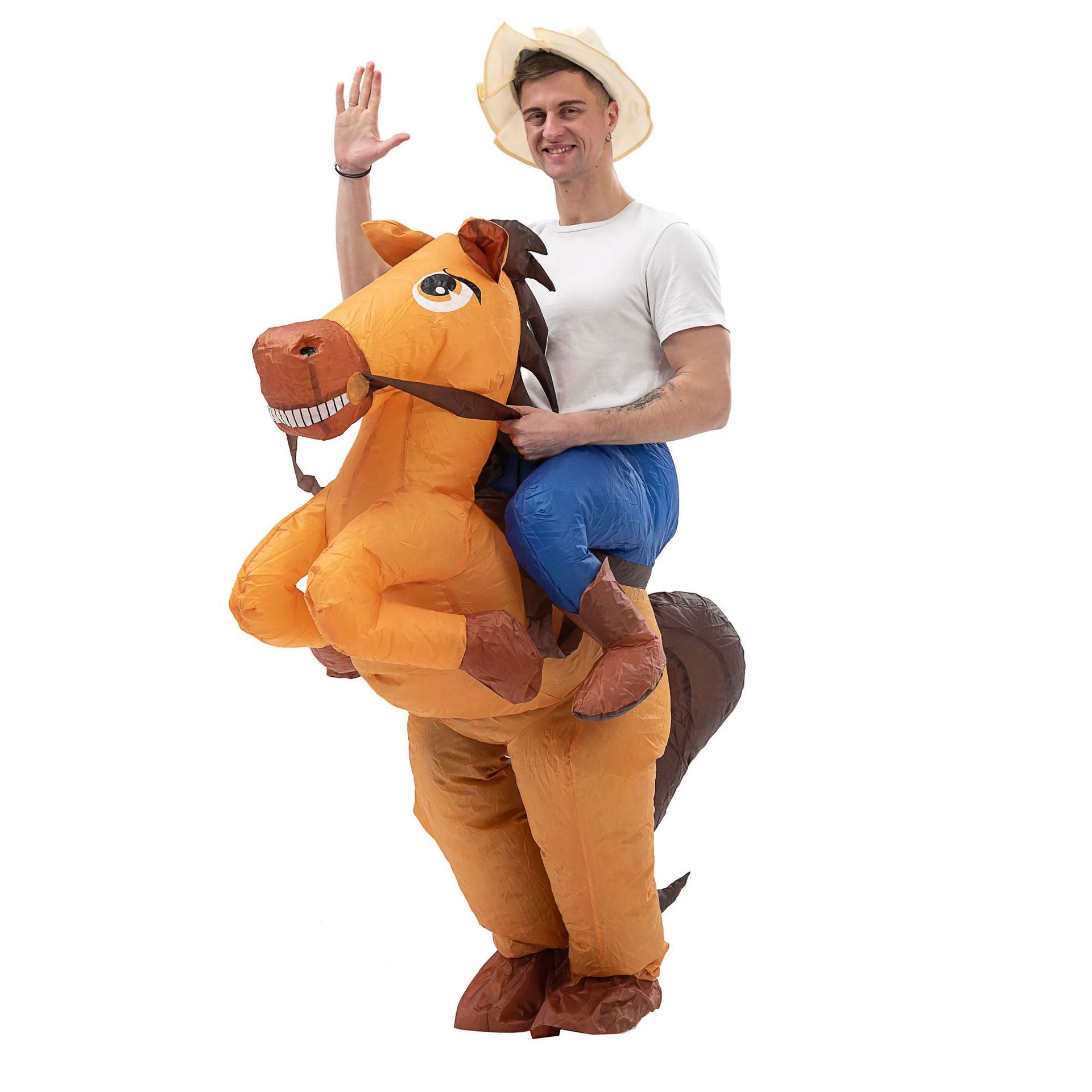 Halloween party inflatable clothing outfit Amazon walking animal doll inflatable clothing funny annual meeting costumes
