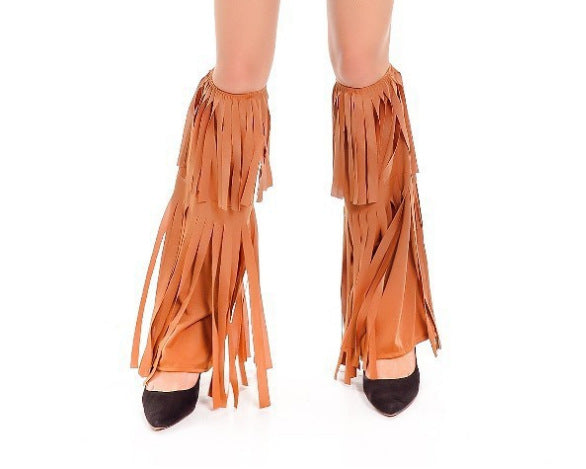Women's tassel hippies costume retro hippie party costume Halloween Arab costume