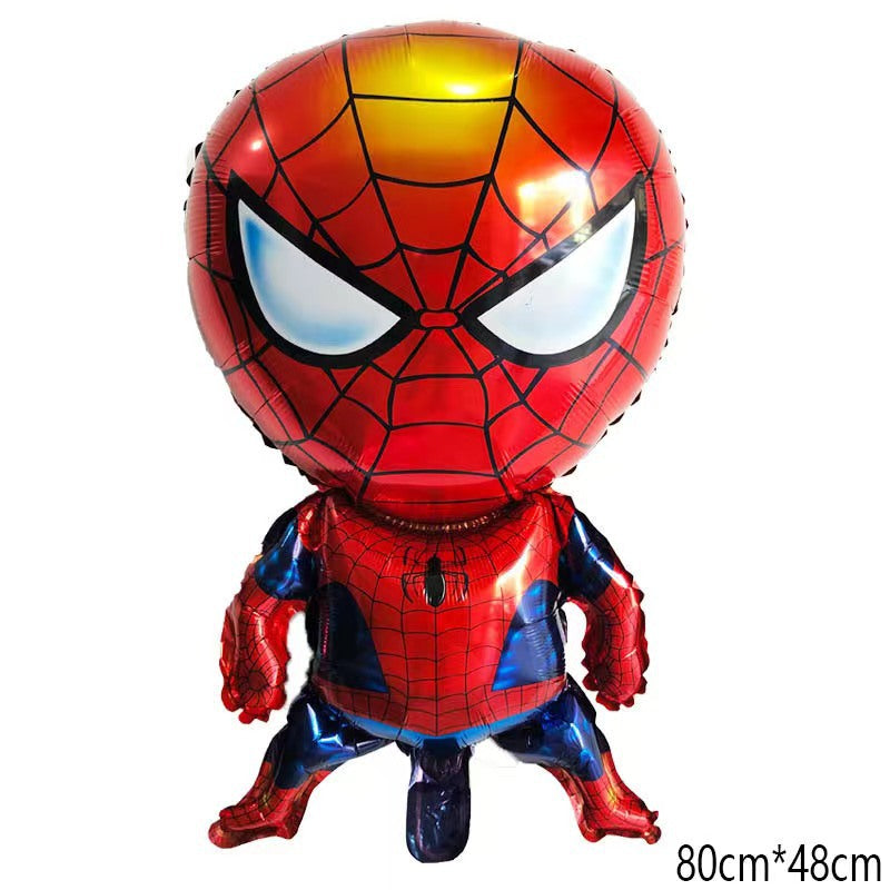 Avengers aluminum balloon Iron Man Spider-Man Superman Hulk Ant Man Captain America Falcon cross border