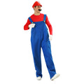 Halloween Masquerade clothes Mary costume cosplay men's and women's adult costume Mario costume