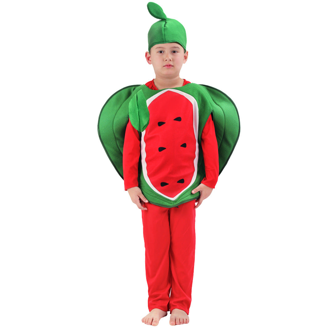 Children's Day performance costume vegetables and fruits children's cos costume role playing kindergarten costumes