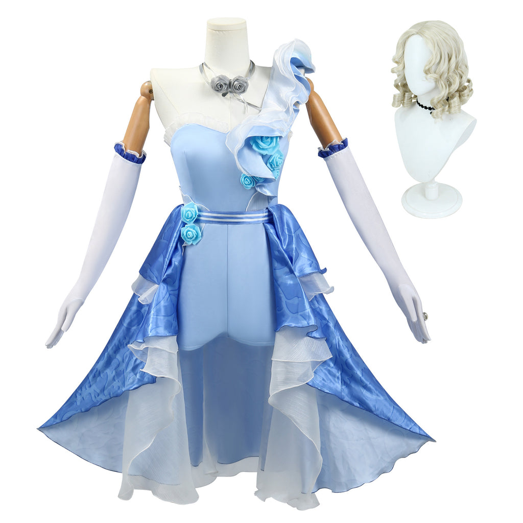 Identity v cos costume bartender's rose cosplay costume two-dimensional animation