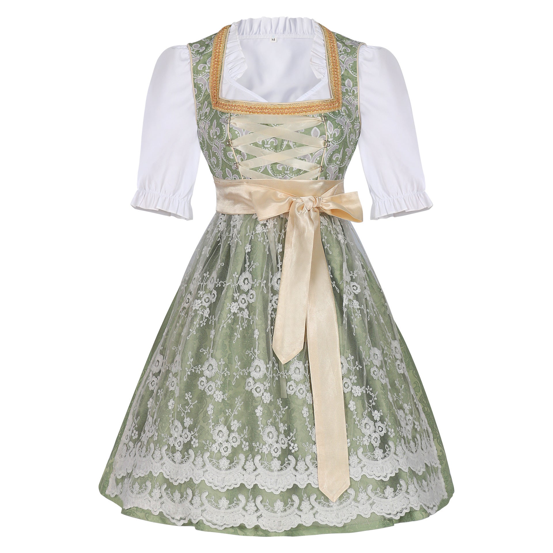 Halloween carnival costume German beer festival costume split size suspender suit Bavarian women's wear