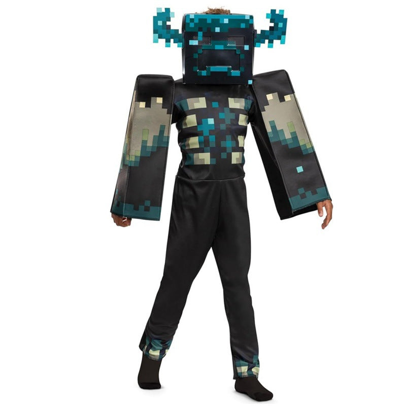Wansheng children's costume my world MC party cosplay cos costume costumes minecraft