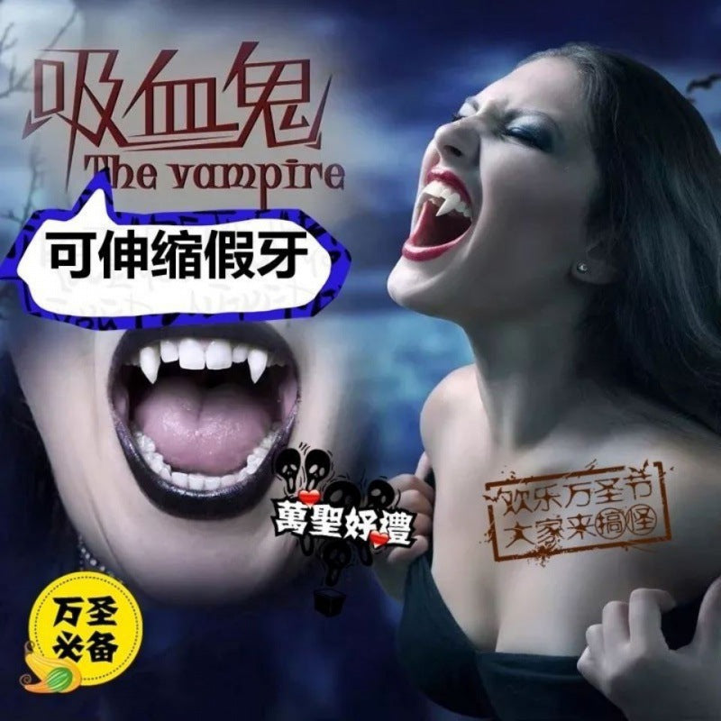 Halloween Vampire Fangs Teeth Costume Party Prop