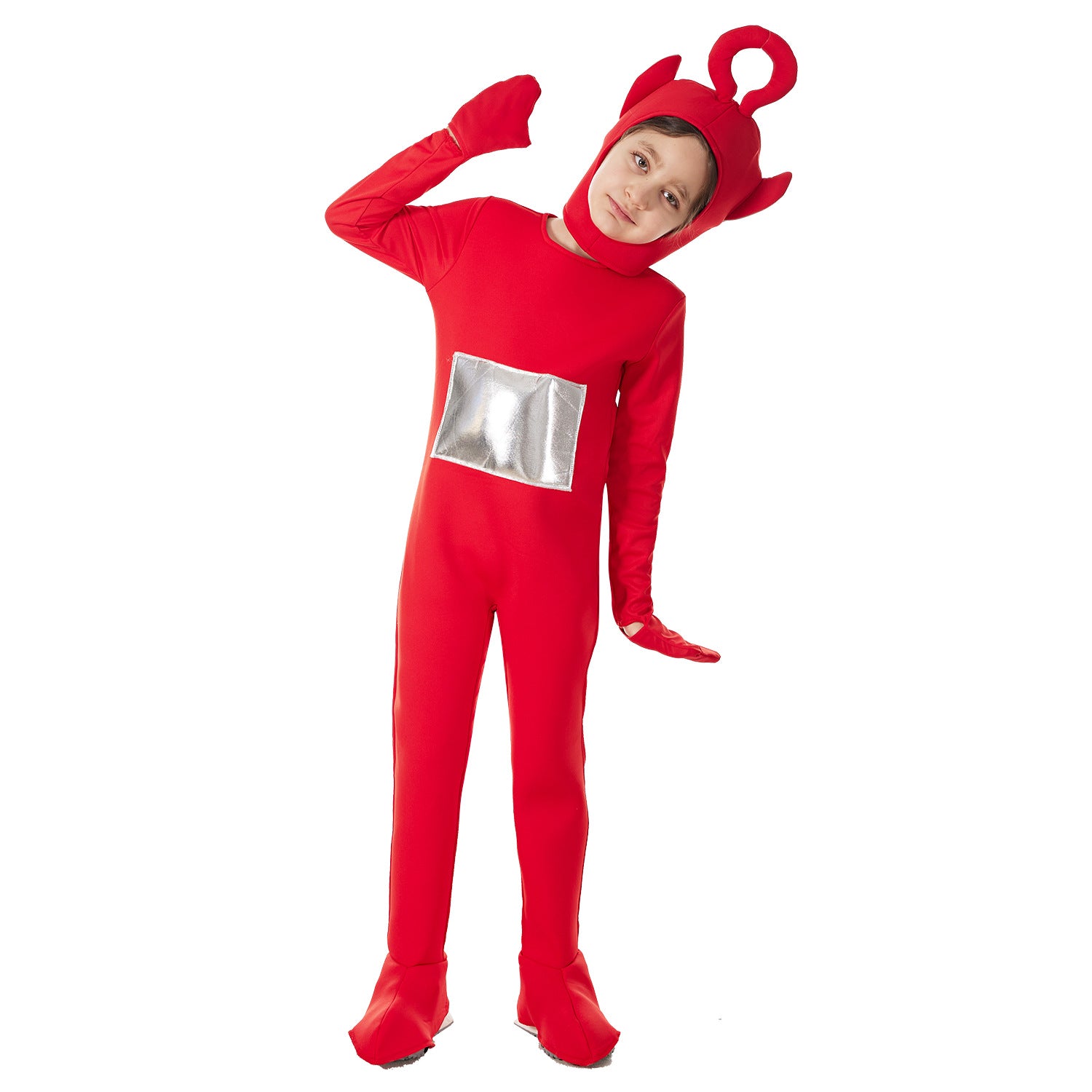 Factory cartoon character Teletubbies Play costume party funny outfit campus activity Halloween cute costume