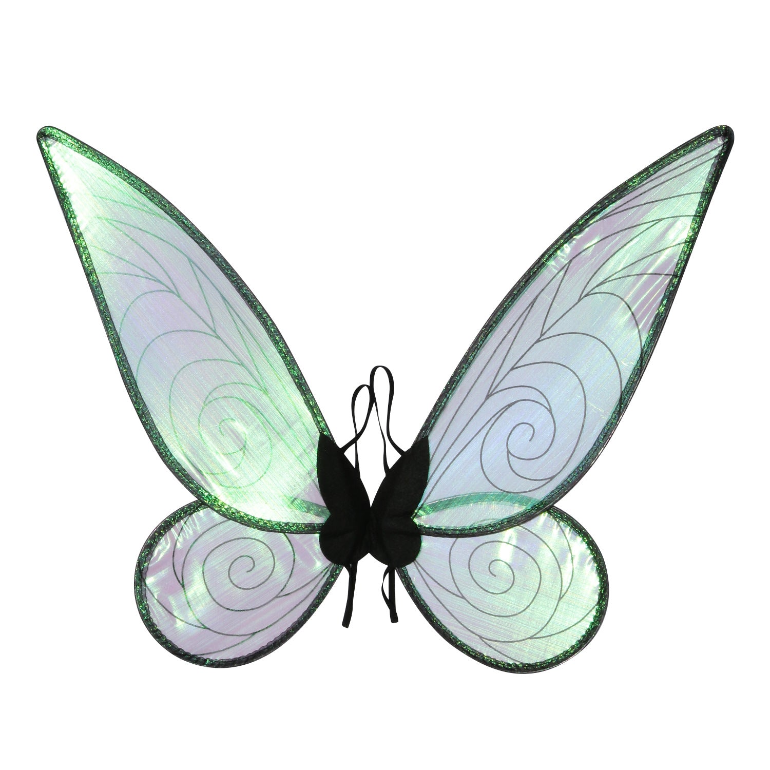 Adult fairy wings, shiny transparent princess wings Cosplay fairy wings costume Halloween costume