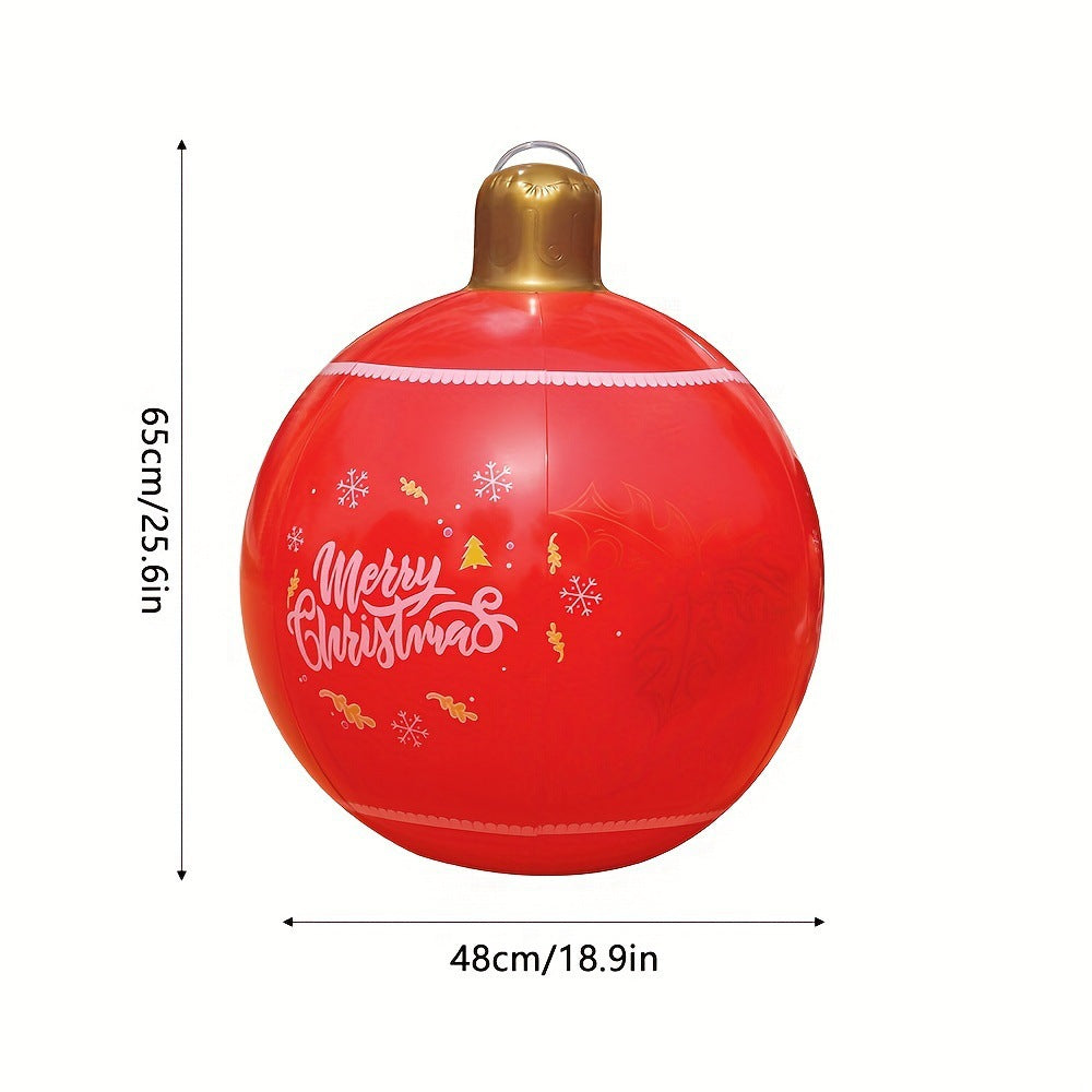 Inflatable Christmas Ball Christmas Halloween ornament ball outdoor inflatable toy ball party activity party props