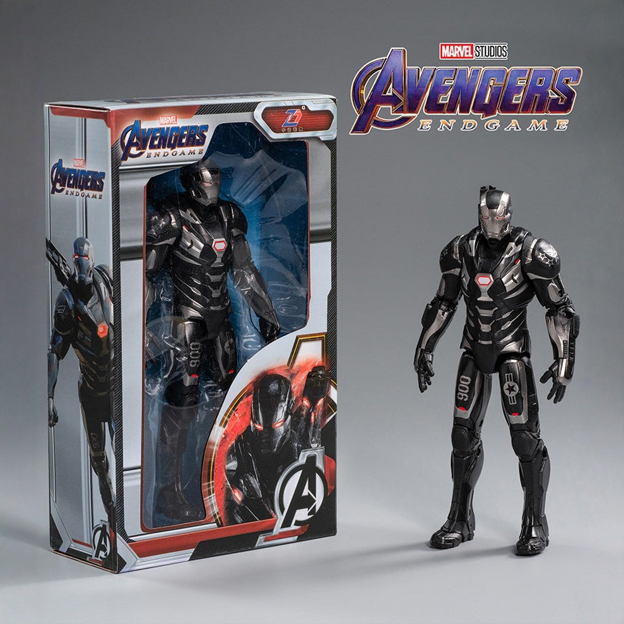 Avengers 7-inch iron man model Spider-Man hand office Captain America Marvel decoration toys