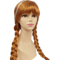 Auburn Braided Wig - Kids