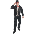 Black Tuxedo Costume - Adults