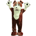 Bulldog Mascot Costume - Adults