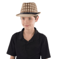 Checkerboard Fedora Hat