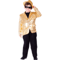 Gold Sequin Jacket - Kids