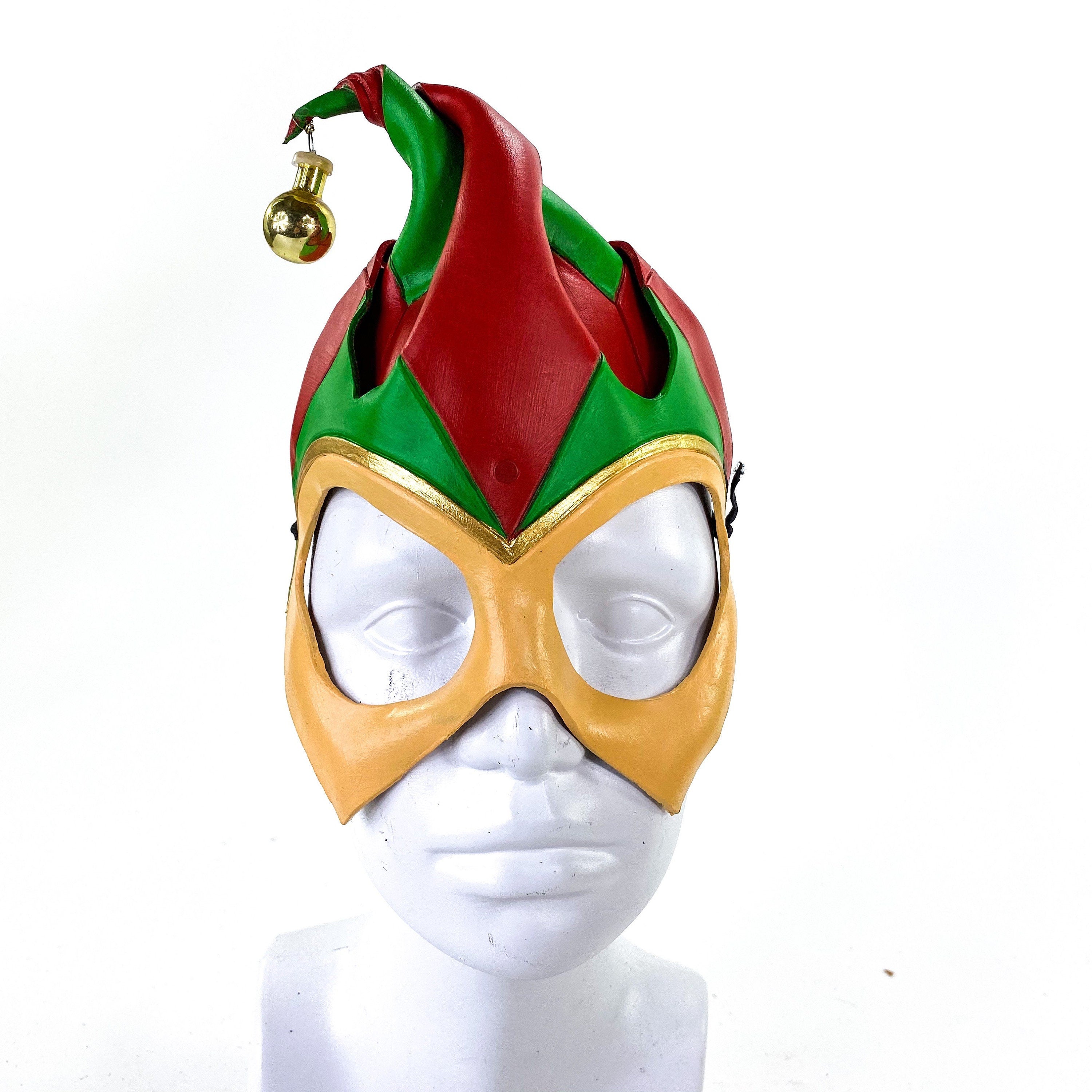 Handmade Genuine Leather Elf Mask