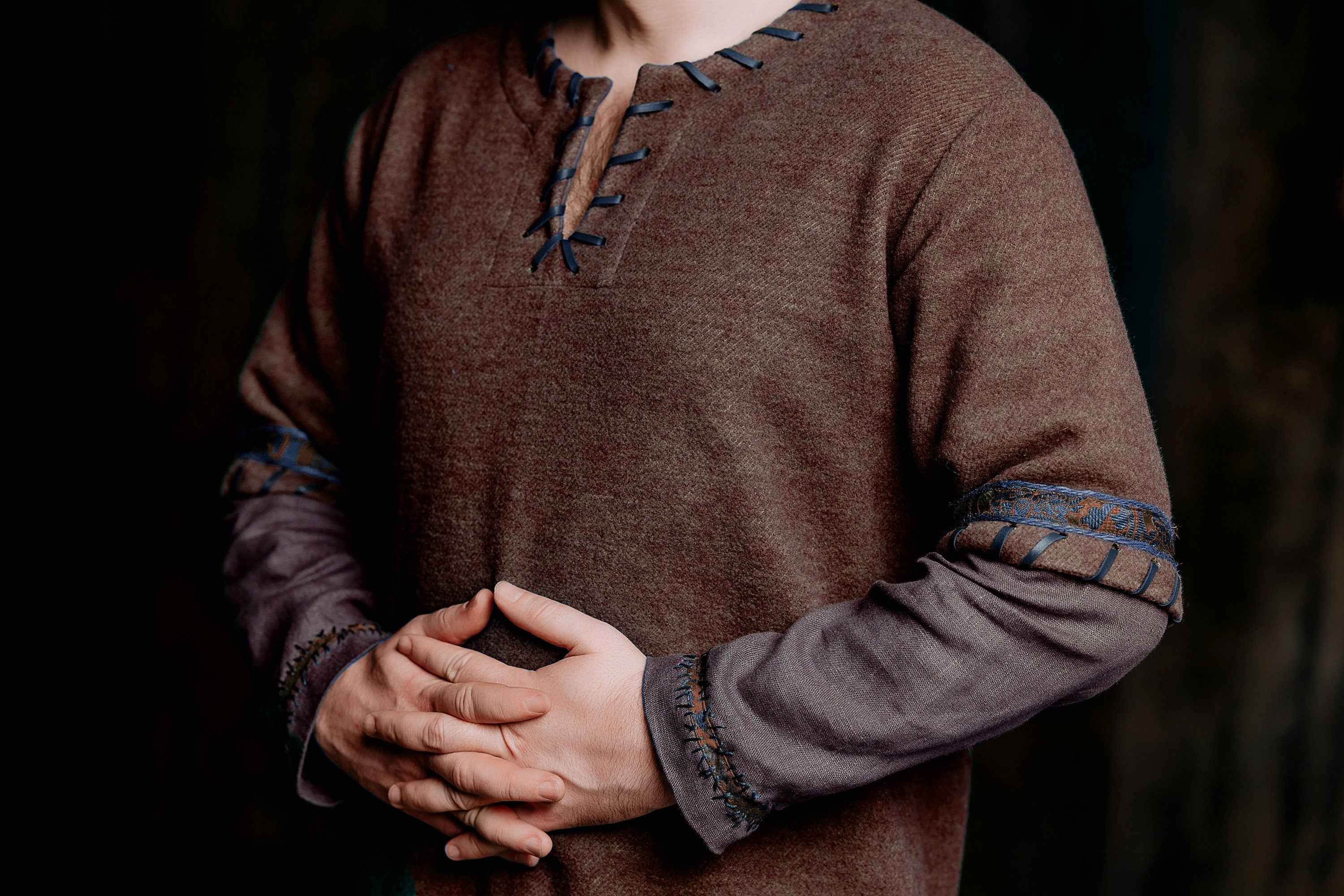 Wool celtic shirt