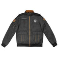 Handmade Destiny 2 Root Of Nightmares Grey Bomber Raid Jacket for Cosplay Comic con