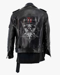 Handmade Diablo Leather Jacket for Cosplay Diablo IV Gaming Cosplay Jacket