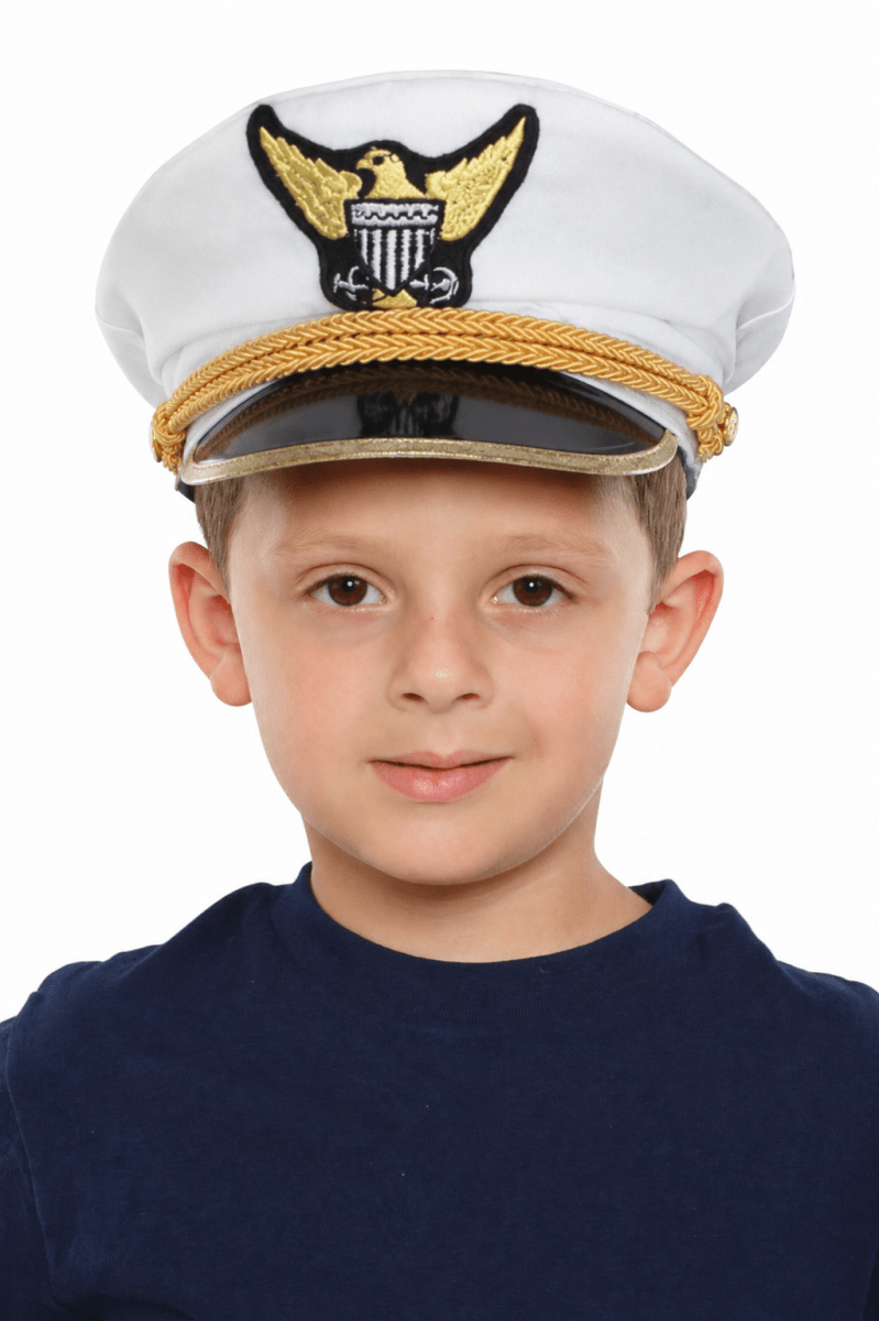 Navy Admiral Hat - Kids