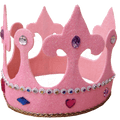 Pink Princess High Crown - Kids