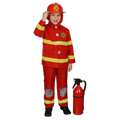 Red Firefighter Costume - Kids