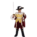 Red Noble Knight Costume - Kids