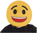 Smiling Face Emoji Mask - Adults
