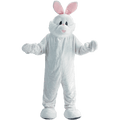 White Easter Bunny Mascot